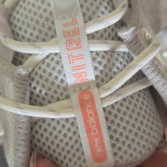 New Balance Cream/Coral Nitrel Trail/Running Sneakers - Picture 8 of 11